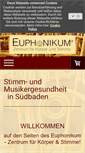 Mobile Screenshot of euphonikum.com